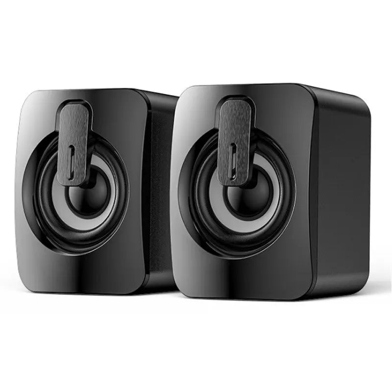 PC Laptops Computer Speakers PC Sound Box HIFI Stereo Microphone USB Wired Caixa De Som with LED RGB Light For Desktop Computer