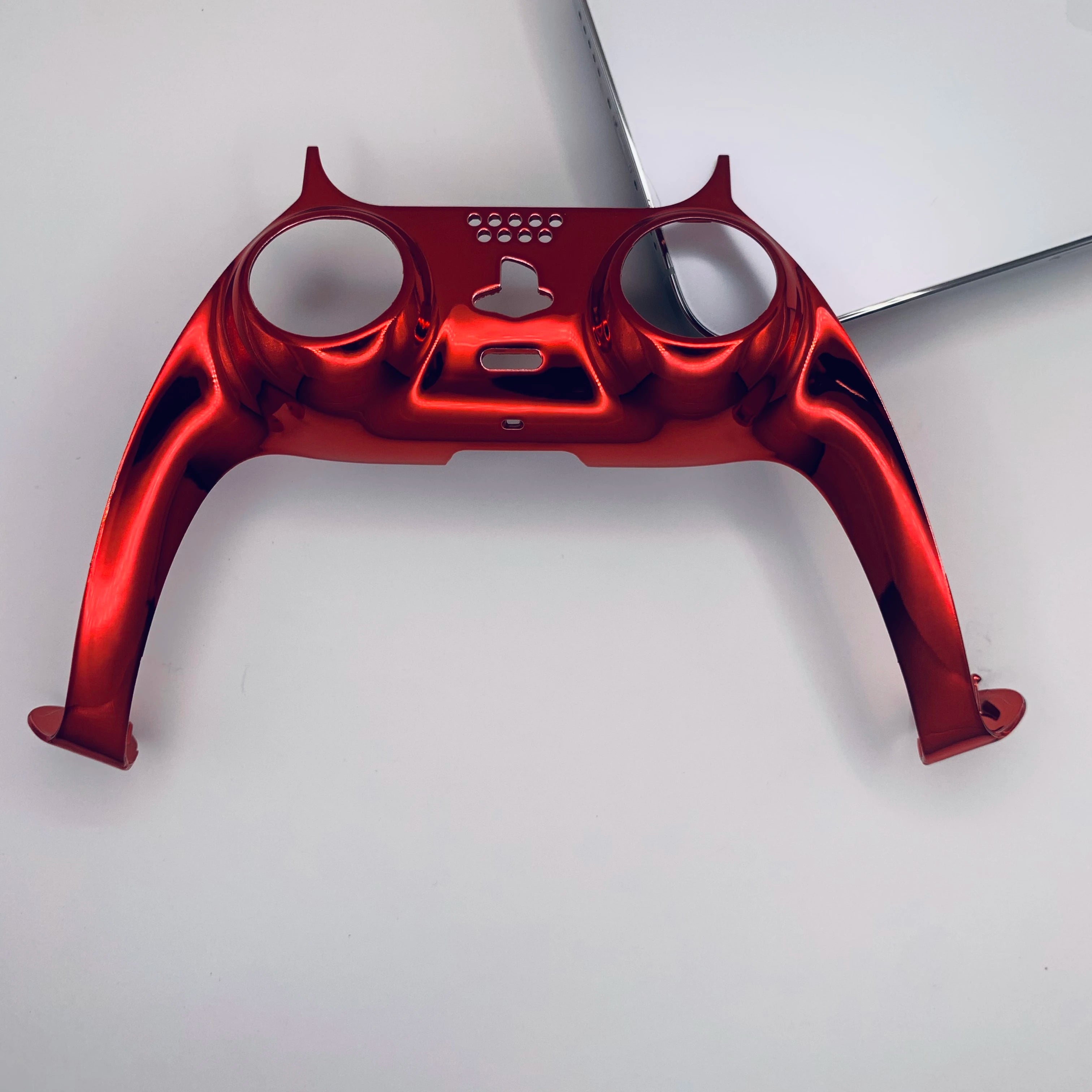Chrome Black Glossy Chrome DIY Replacement Controller Shell for PS5 Custom Plates Cover Compatible Upgrade For PS5 Slim