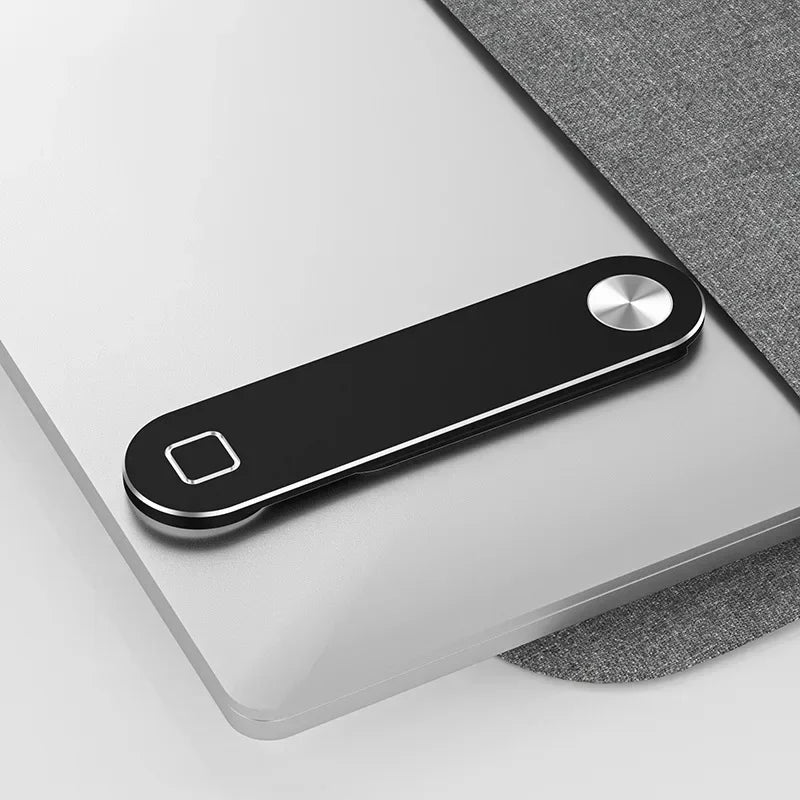 Magnetic Phone Holder Aluminium Alloy Dual-Screen Laptop Screen Expand Stand Folding Side Mount Bracket For ipad Mobile Phone