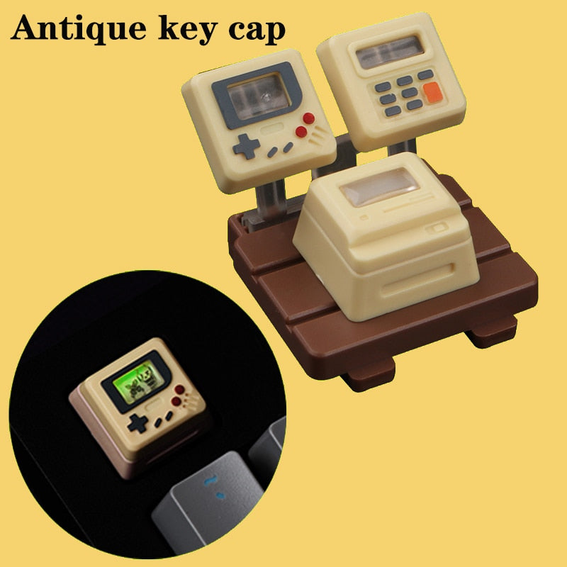 Retro Game Boy Keyboard Keycaps