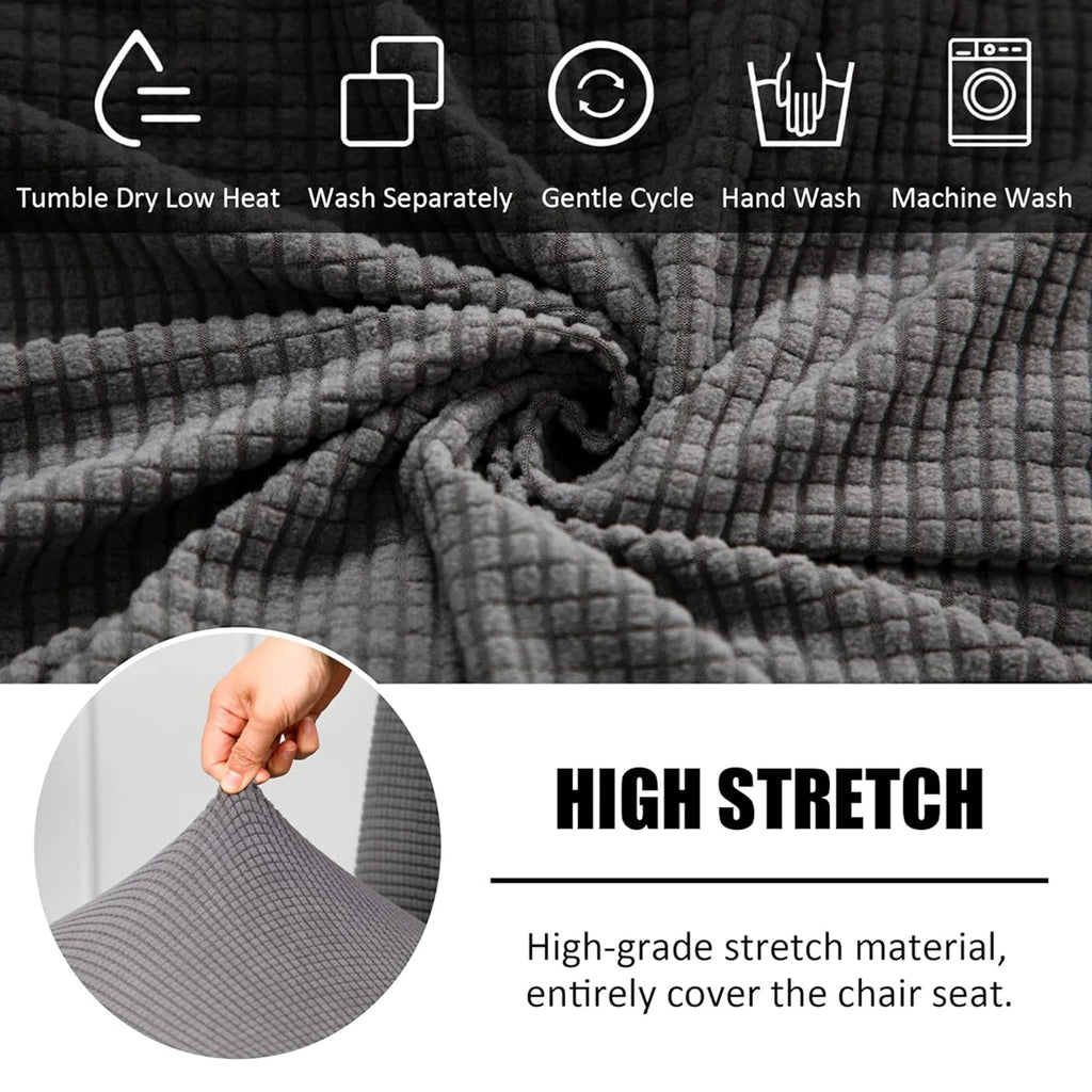 Thick Jacquard Office Computer Game Chair Slipcovers Stretchy  Reclining Racing Gaming Chair Cover Protector With Armrest Cover